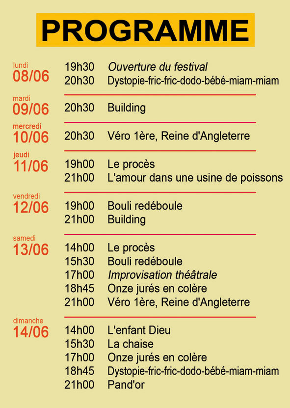 Programme 2020